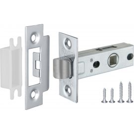 Врезная защелка PUNTO L45-8 CP хром 36923 