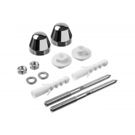 Набор для крепления раковин и писсуаров Зубр цвет хром 44221 