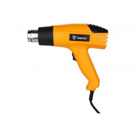 Строительный фен DEKO HG2000W, 2000Вт, 2 скорости, защита от перегрева 063-4166 