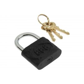 Навесной замок Сималенд материал корпуса чугун, 48 мм, черный, 1 шт. 5364657 