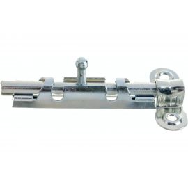 Накладная задвижка Левша ЗТ-12 малая, цинк У1-3029.ЦБ 