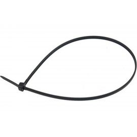 Нейлоновая хомут-стяжка с тройным замком REXANT 500x4,8 мм, черная, упаковка 100 шт. 67-0501 