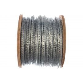 Стальной трос Метизный двор 8 мм DIN 3055, 100 м 4690441030382 