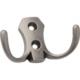 Мебельный крючок KERRON Д82 Ш45 В26, черненый старинный цинк KR 0020 BAZ 