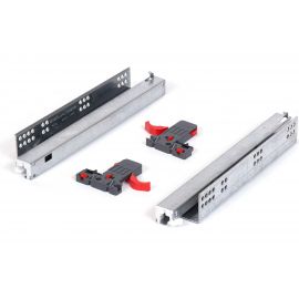 Направляющая полного выдвижения c доводчиком SAMET SMART SLIDE, Lock-Fix 350 мм СТ-00001279 