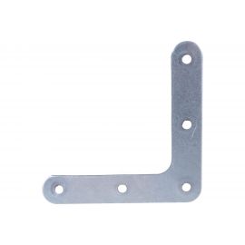 Мебельный уголок с шурупом Невский Крепеж оцинк. 80x80x2 мм 2 шт. 810084 