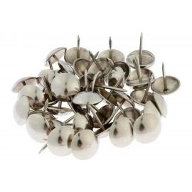Декоративный гвоздь Левша 11x11 хром, 100 шт. У8-9483.Х 