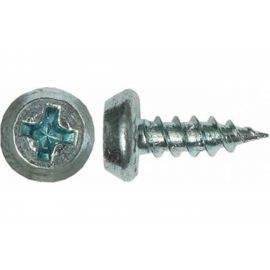 Саморезы ВИРТУОЗ 3,5х 11 мм, полуцилиндрическая головка, острый, цинк 500 шт 280-52926 