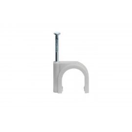 Крепежная скоба Navigator круглая d4 с гвоздем NCR-04-50 50шт 4670004710654 155793 