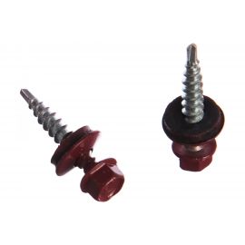 Кровельный саморез Kenner 4,8х29 RAL3011 красно-коричневый 300шт ск293011ф 