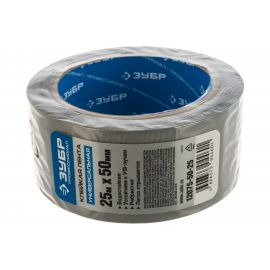 Лента клеящая ребристая водоотталкивающая ""ЭКСПЕРТ"" (50 мм; 25 м) Зубр 12075-50-25 