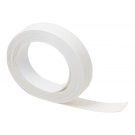 Бордюрная лента - герметик MasterProf 20 мм, 3.35 м, белая, блистер ИС.131293 