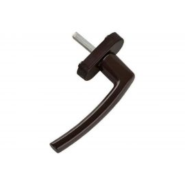 Оконная ручка д/ПВХ Левша коричневая У1-2279.К 