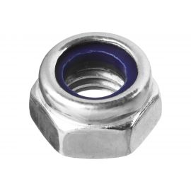 Гайка ЗУБР DIN 985 с нейлоновым кольцом, M8, 8 шт, кл. пр. 6, оцинкованная, 303586-08 