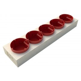 Подрозетник PhoneStar WOLF пять гнезд 4631153911187 