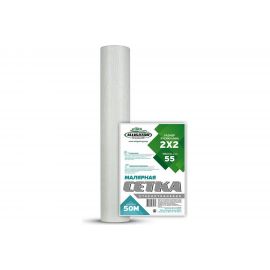 Малярная сетка GAVIAL 2x2 мм, 55 гр, 50 м 00000688 