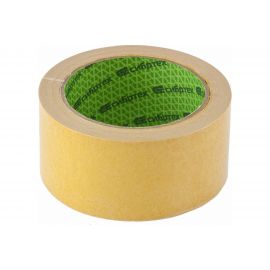 Двусторонняя клейкая лента на тканевой основе СИБРТЕХ 50 мм х 10 м 888125 