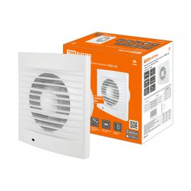 Бытовой настенный вентилятор TDM 150 С-П, подшипник качения, белый, SQ1807-2006 