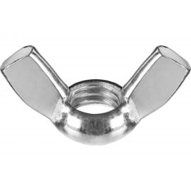 Гайка ЗУБР DIN 315 барашковая, M10, 2 шт, оцинкованная, 303736-10 
