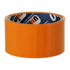 Упаковочная клейкая лента UNIBOB оранжевая 48 мм х 24 м, 45 мкм 214942 