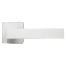 Дверная ручка MORELLI HORIZONT SQ BIA цвет - белый 9012303 