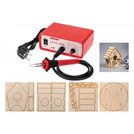 Набор для выжигания аппарат REXANT и 3D модель Кормушка для птиц 12-0934-2 