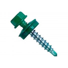 Кровельный саморез по металлу Daxmer 5,5х19 RAL 6005 250шт 04277 