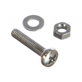 Пакет винт п/ц с гайкой и шайбой Метизный двор цинк м4х20мм 30 шт. 4607173901880 