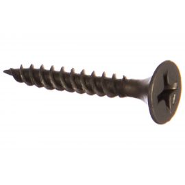 Саморез по металлу для ГКЛ Метизный двор 3,5x25, частая резьба, оксидированный, 40 шт. 4607173900470 