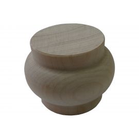 Мебельная опора Левша №1 d65 натур. дерево У8-9689 