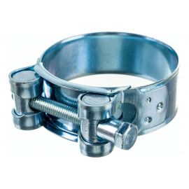 Силовой хомут Nord-Yada Д: 52-55 мм, Ш: 22 мм, Т: 1,2 мм, болт: М6х55, оцинкованная сталь 905994 
