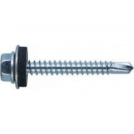 Кровельный саморез с шайбой EPDM Kenner цинк 6,3х38 150шт ск6338ф 