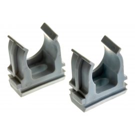 U-клипса для гофры RUCELF серая d16 УКБ-16-С КА-00007236 