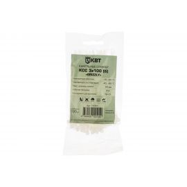 Кабельные стяжки КВТ КСС Grizzly 3x100 б 100 шт. 79384 