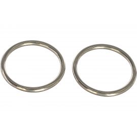 Кольцо ЕВРОПАРТНЕР D35 мм, h-4 мм, полированное, нержав. сталь, 2 шт. G1 0435 