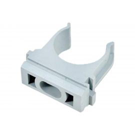 Крепеж - клипса для труб MasterProf диам. 24-25 мм, серая, 10 шт. ЭТ.120297 