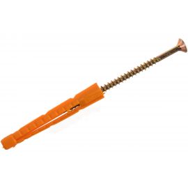 Дюбель универсальный с шурупом 8 шт. (6х52 мм) Зубр 4-301196-06-052 