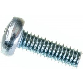 Винт Стройметиз М4х12 DIN 7985, полукруглая головка, цинк уп. 16 шт 3101231 