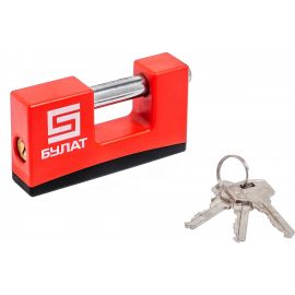 Навесной всепогодный замок БУЛАТ ВС 1-К95 ПЛ d=12 мм 13323 