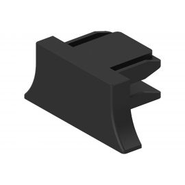 Пластиковая заглушка для шинопровода FERON CAB1003 черный LD1011 41886 