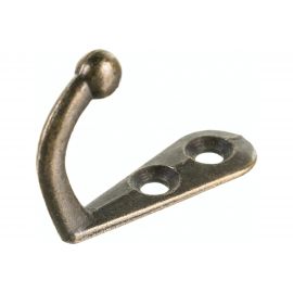 Декоративный крючок Левша 30x20, бронза, 2 шт. У8-6909.СБ 