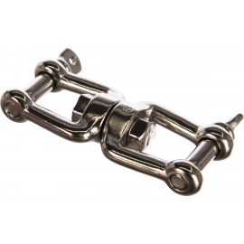 Вертлюг, "скоба-скоба" ЕВРОПАРТНЕР D8 мм, нержав. сталь, 1 шт G1 6408 