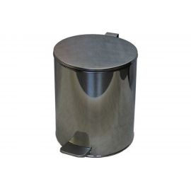 Урна с педалью Титан Мета 15л, хром 4607078088228 