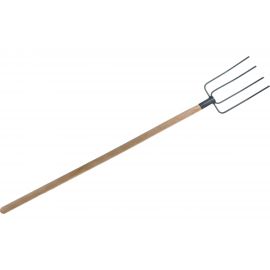 Навозные вилы с деревянным черенком Gigant 4-х рогие, сварные GFF-03 