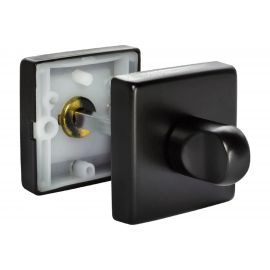 Дверная завертка MORELLI LUX-WC-SQ NERO, цвет - черный 9012329 