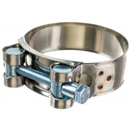 Силовой хомут Nord-Yada Д: 60-63 мм, Ш: 22 мм, Т: 0,6 мм, болт: М6х60, нерж. сталь 902887 