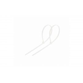 Кабельная нейлоновая хомут-стяжка REXANT 250x7,6 мм, белая, упаковка 100 шт. 07-0252 