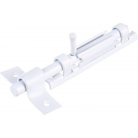 Накладная задвижка Домарт точёная ручка, белый 170287 