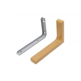 Кронштейн с декоративными накладками MFK-TORG бежевый L=240мм К-97 