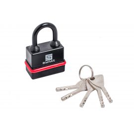 Навесной замок БУЛАТ (всепогодный; 5 ключей; 9 мм) 13985 